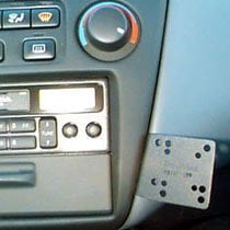 Panavise InDash Mount for 1998-2002 Honda Accord - Matte Black