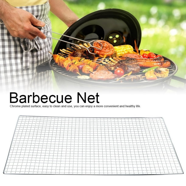 YLSHRF Multipurpose Stainless Steel Baking Wire Mesh Grill BBQ Net Mesh Barbecue Racks Picnic