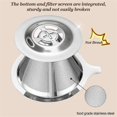 thumbnail image 5 of Slow Drip Coffee Filter with 40 PCS Paper Filter, for 1-2Cups Brew, 5 of 5