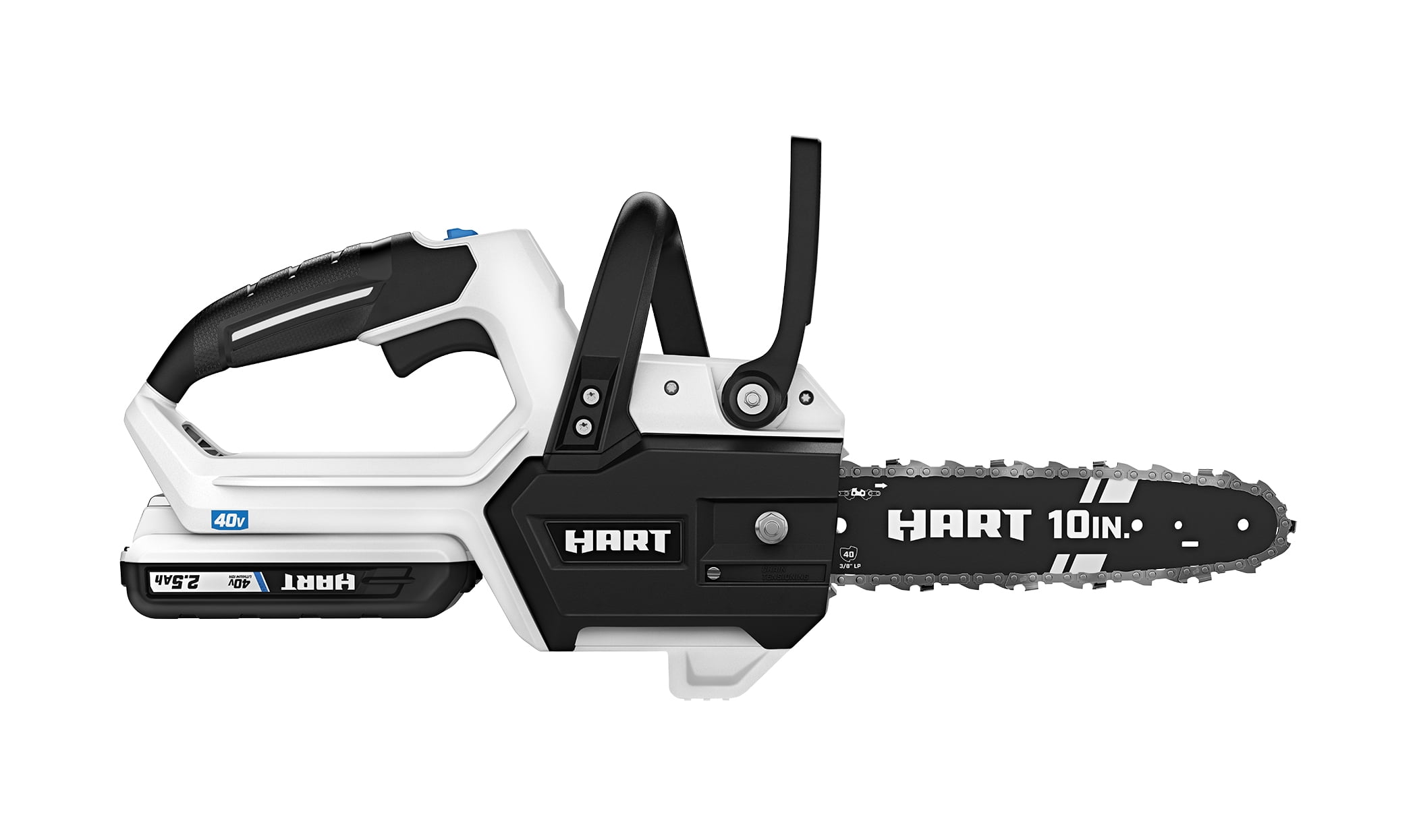 HART 40 Volt Cordless 10 Inch Chainsaw 1 2.5 Ah Liberia Ubuy