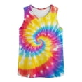 thumbnail image 3 of shoper Tank Tops Girls 10-12 Sleeveless Vacation Tops Fashion Casual Camisole Tops Baby Girl Summer Clothes, 3 of 3