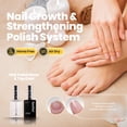 thumbnail image 2 of Set de esmalte de uñas Beetles Top Coat y base Coat 15 ml x2, 2 of 6