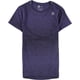 thumbnail image 1 of Reebok Womens 3-Tone Basic T-Shirt purple S, 1 of 2