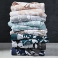 thumbnail image 3 of Better Homes & Gardens Signature Soft Floral Bath Towel, Teal Rain, 3 of 4