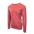 thumbnail image 2 of Vineyard Vines Men's Jetty Red T-Shirt Burgers & Fries Whale Fill L/S Tee (S01), 2 of 11