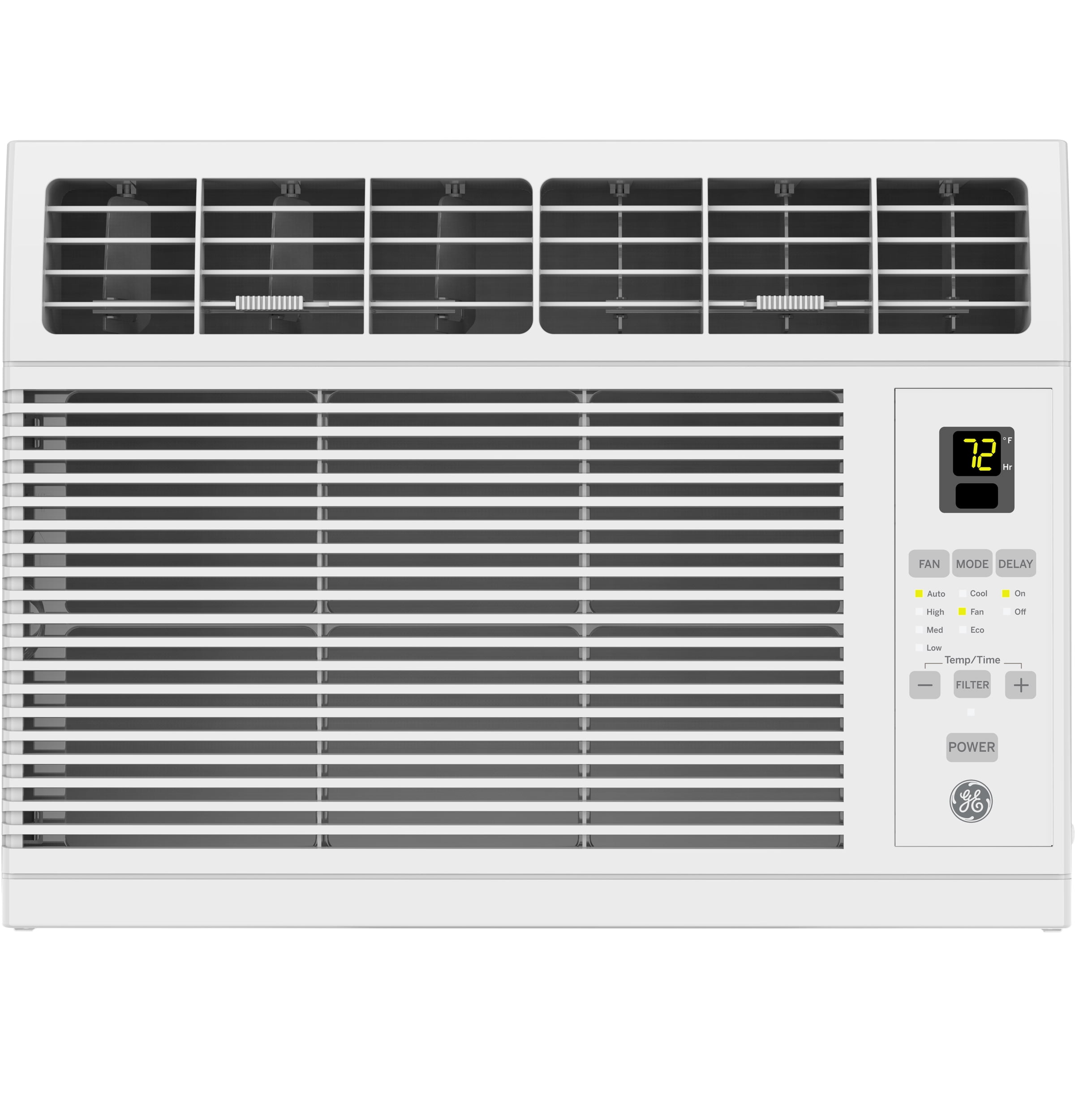 GE 6,000 BTU Electronic Window Air Conditioner for Small Rooms up to 250 sq ft.