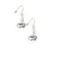 thumbnail image 3 of Delight Jewelry Silvertone Panther Silver tone Infinity French Earrings, 3 of 4