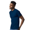 thumbnail image 3 of Gildan Classic Fit Men DryBlend T-Shirt, Short Sleeve Crewneck Tee, Dark Navy, 3XL, 3 of 5