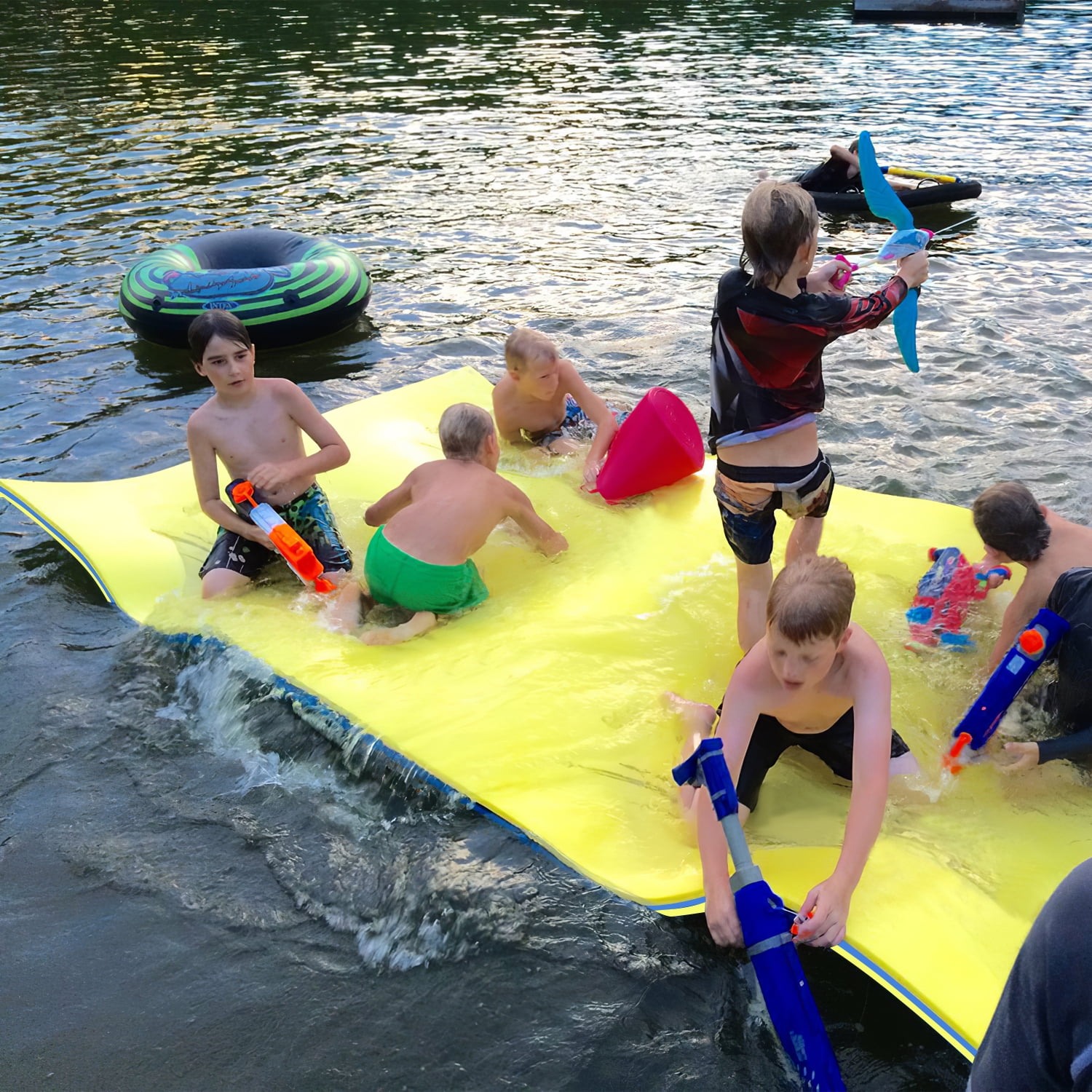 Floating mat store walmart