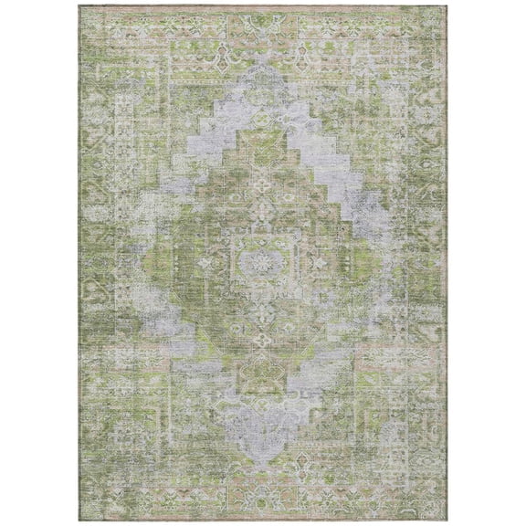 Dalyn Rugs Machine Washable Indoor/Outdoor Chantille ACN2140 Aloe 2'6" x 3'10" Rug