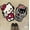Dark Skull, variant on Sanrio Hello Kitty Plush Floor Mat Cartoon Bedroom Bedside Living Room Home Decoration