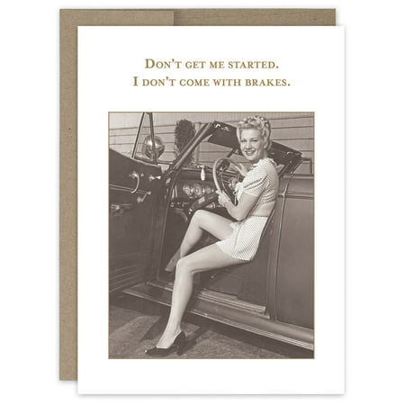 Shannon Martin Design I Don t Come With Brakes Birthday Card N/A N/A