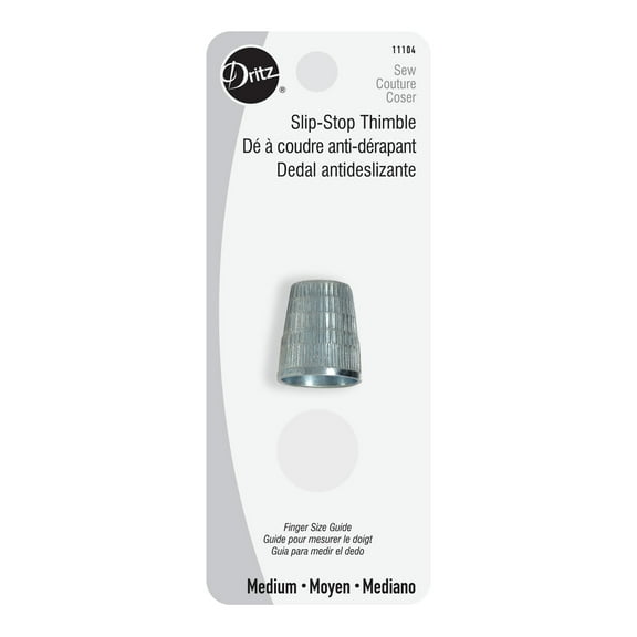 Dritz Slip-Stop Thimble Size Medium, 1 Piece