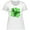 AA-White, variant on Inktastic Painted Clover Patch Shamrocks for St. Patricks Day Women's Plus Size T-Shirt