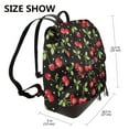thumbnail image 2 of Yiaed Sweet Red Cherry Print Laptop Backpack for Women Slim Computer Bag Work Travel College Backpack Purse Fits 14 Inch Notebook, 2 of 4