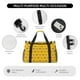 thumbnail image 4 of Balery Mardi Gras Crayfish and Fleur de lis Bolsa de Gimnasio para Mujeres, Bolsa de Viaje con Bolsillo Húmedo, Bolsa de Fin de Semana para Mujeres, Bolsa de Viaje Resistente al Agua, 4 of 7