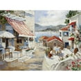 thumbnail image 3 of Bosman, Johan 24x19 Black Modern Framed Museum Art Print Titled - To the promenade, 3 of 5