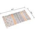 thumbnail image 2 of Living Room Rug, Woven Washable Decorative Rug with Tassel, Bohemian Cotton Rug with Fringe, Decor Rug for Bedroom Porch Laundry Room, 60x90 cm (Style, 2 of 4