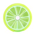 thumbnail image 2 of LHCER Fruit Pill Container Easy To Carry Medicine Box Vitamin Storage Box Tablet Case 7 Compartments, 2 of 3