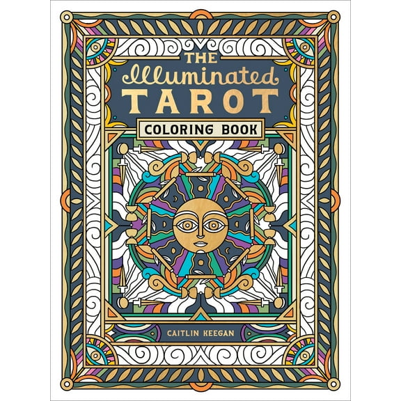 Pre-Owned The Illuminated Tarot Coloring Book: Tarot Card Art Coloring Book (Paperback) 0593579291 9780593579299