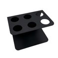 thumbnail image 2 of Soporte para soporte de sabor No es fácil de romper ni deformar Metal Conveniente Fácil de limpiar Estante de almacenamiento liviano de primera, 2 of 8