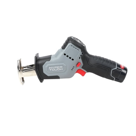 hyper tough 12v brushless cordless reciprocating saw with battery & charger