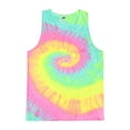 thumbnail image 2 of Colortone Tie-Dye Tank Top Multicolor Adult S to 3XL Cotton, 2 of 4