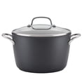 thumbnail image 1 of Kitchen Aid Hard Anodized 7.6L Stock Pot, 1 of 5