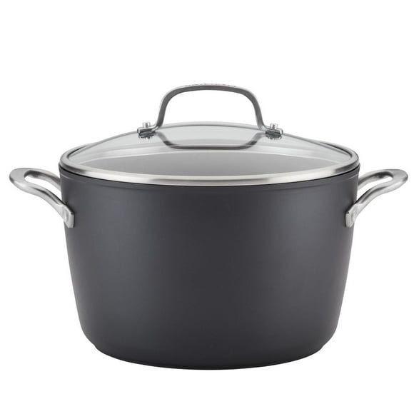 Kitchen Aid Hard Anodized 7.6L Stock Pot