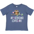 thumbnail image 3 of Inktastic My Grandma Loves Me Girls Girls Baby T-Shirt, 3 of 5