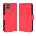 thumbnail image 1 of Case for Motorola MOTO G9 Power Cover Adjustable Detachable Card Holder Magnetic closure Leather Wallet Case - Red, 1 of 5