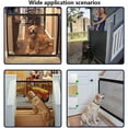 thumbnail image 5 of Barrière Magique pour Chiens Barrière d'Escalier Rétractable Barrière pour Bébé Barrière de Sécurité pour Animaux Filet d'Isolement pour Animaux Grande et Grand Barrière Rétractable pour Animaux pour Séparer Bébé et Animaux Ea, 5 of 5