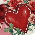 thumbnail image 3 of Valentine's Day Decorations Valentine's Day Heart Print Table Flags Party Table Kitchen Mats, 3 of 5