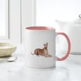 thumbnail image 4 of CafePress - Greyhound (Liedown) Mug - 11 oz Ceramic Mug - Novelty Coffee Tea Cup, 4 of 4