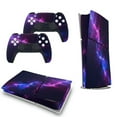 thumbnail image 5 of Lightning Colorful PS5/PS5 Pro/PS5 Slim Digital Disc Skin Sticker For Console And Controller Skins, 5 of 7