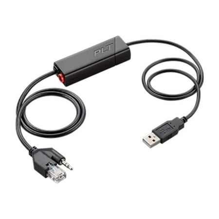 UPC: 0017229125742 | Plantronics APU-76 UC Adapter Switch Cable Black