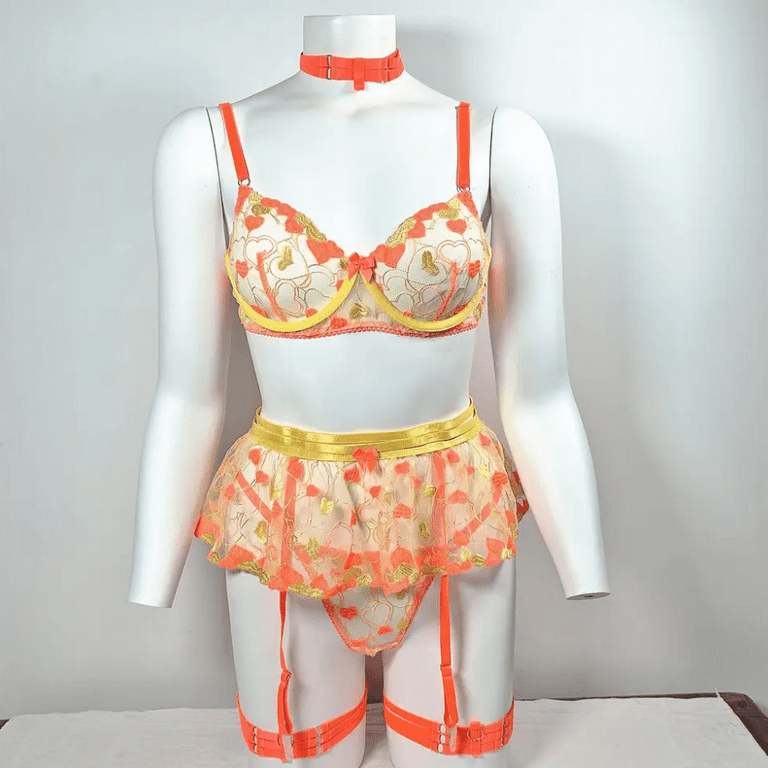 Lingerie Sexy Set Sensual Womens Underwear Neon Patchwork Sex Bra And Briefs  Set Bandage Fancy Beautiful Uncensored Outfit From 14,03 €