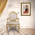 thumbnail image 3 of Modigliani, Amedeo 17x24 Gold Ornate Wood Framed with Double Matting Museum Art Print Titled - Seated lady side view, 3 of 4