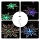 thumbnail image 2 of 1pc Luces solares creativas Wind Bell Light Wind Chime Light Copo de nieve Lámpara LED, 2 of 8