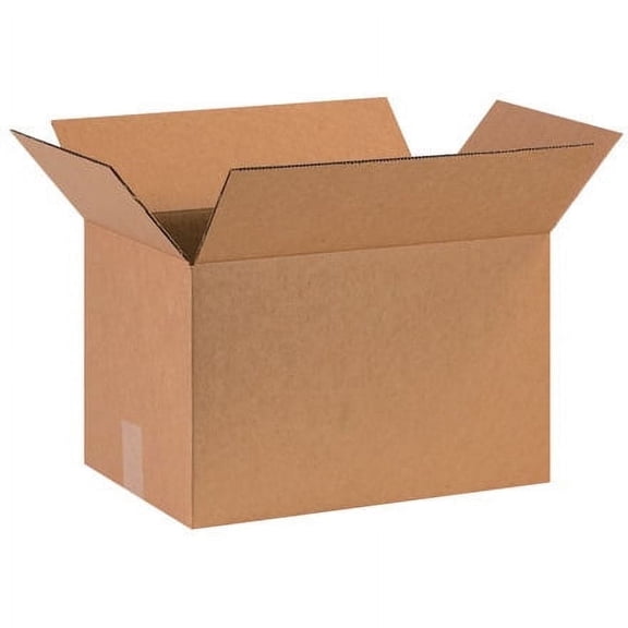 SSBM 16" x 10" x 10" Kraft ECT-32 Single Wall Corrugated Boxes Shipping Packing 25/BUNDLE