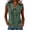 *Army Green, variant on VBVC Women's Sleeveless Peter Pan Collar Shirt, Ladies' Breathable Button Down Tank Top, Casual Solid Color V-Neck Blouse For Women,Army Green,S-3XL
