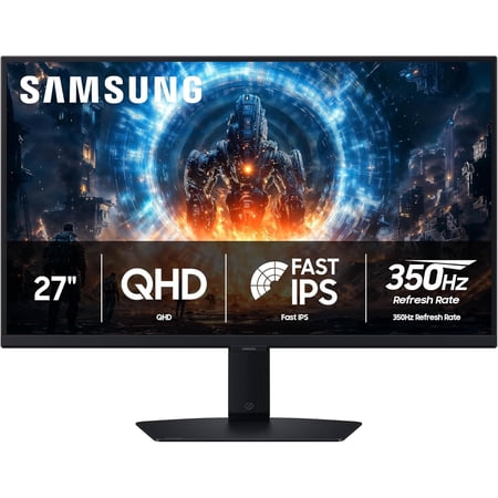 Sasmung 27-in Odyssey G6 G60F QHD Gaming Computer Monitor, 350Hz, IPS - LS27FG60DENXZA