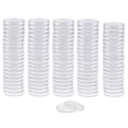 thumbnail image 4 of 2x100 Uds. Caja De Soporte De Almacenamiento De Contenedor De Cápsulas De Monedas De Plástico Redondo Transparente 37mm SM SunniMix Cápsulas de monedas, 4 of 8