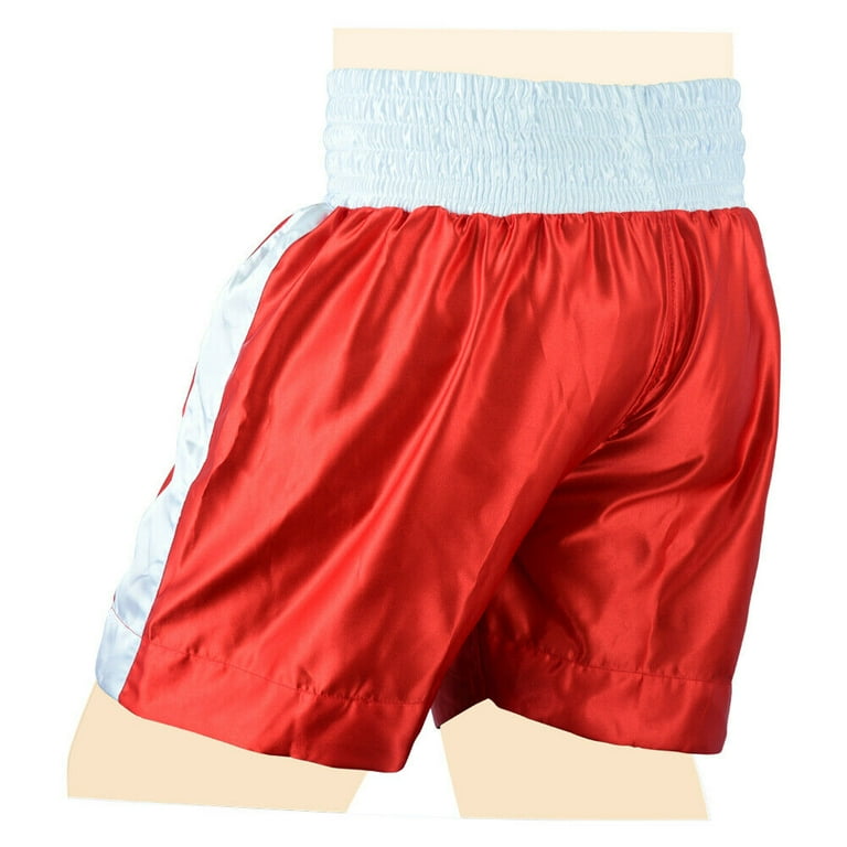 Red and white gym hotsell shorts