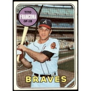 Tito Francona Card 1969 Topps #398