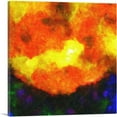 thumbnail image 1 of ARTCANVAS Orange Fire Opal Precious Stone Gemstone Jewel Canvas Art Print - Size: 18" x 18" (1.50" Deep), 1 of 9