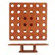 thumbnail image 1 of Soporte para conos de helado, soporte para conos de comida de madera con 36 agujeros, soporte de exhibición para alimentos, bandeja para aperitivos, estante para palomitas de maíz para Sushi, 1 of 5
