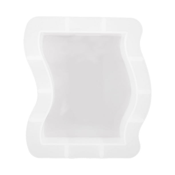 Molde de silicona para regalo de San Valentín, artesanías de cristal, antiadherente, suministros para decoración del hogar. onda
