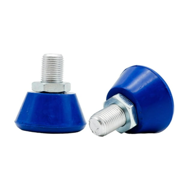koolsoo 2 Pcs Têtes de Frein pour Patins à Roulettes Réglables pour Planchers en Ciment Planchers en Bois Bleu