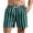Green, variant on Maean Men's Big and Tall Striped Swim Trunks Bathing Suits Beach Swimwear Shorts with Pockets S-5XL